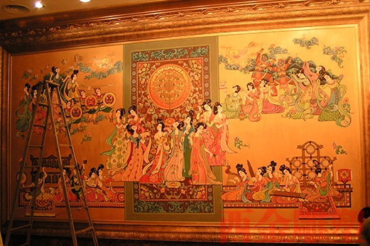 唐樂(lè)宮壁畫(huà)