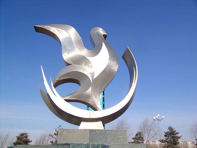 西安不銹鋼雕塑廠 西安不銹鋼雕塑廠